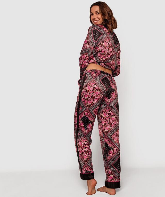 Lorna Print Long Pants - Print Paisley