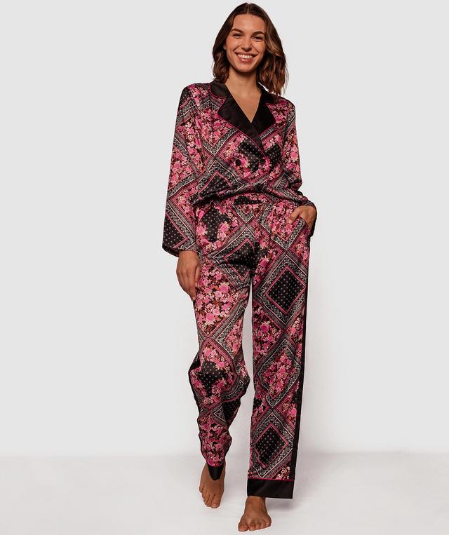 Lorna Print Long Pants - Print Paisley