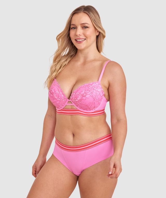 Louisa Hipster Brief - Pink