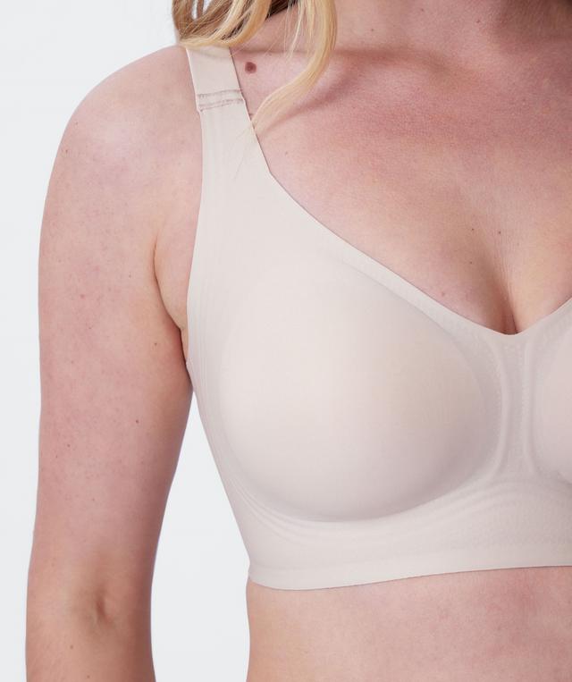 Jelly Wirefree Crop Bra - Nude 1