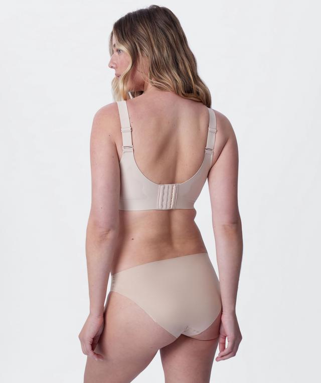 Jelly Wirefree Crop Bra - Nude 1