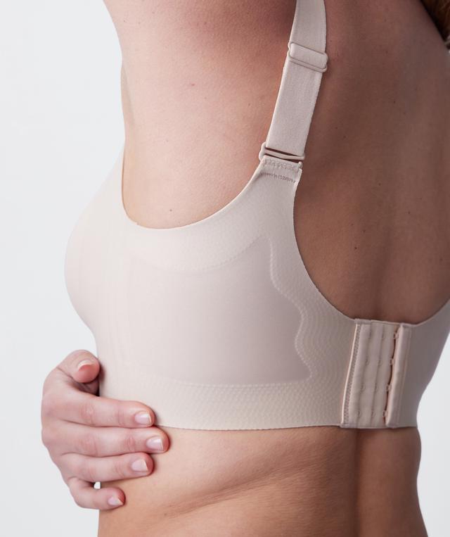 Jelly Wirefree Crop Bra - Nude 1