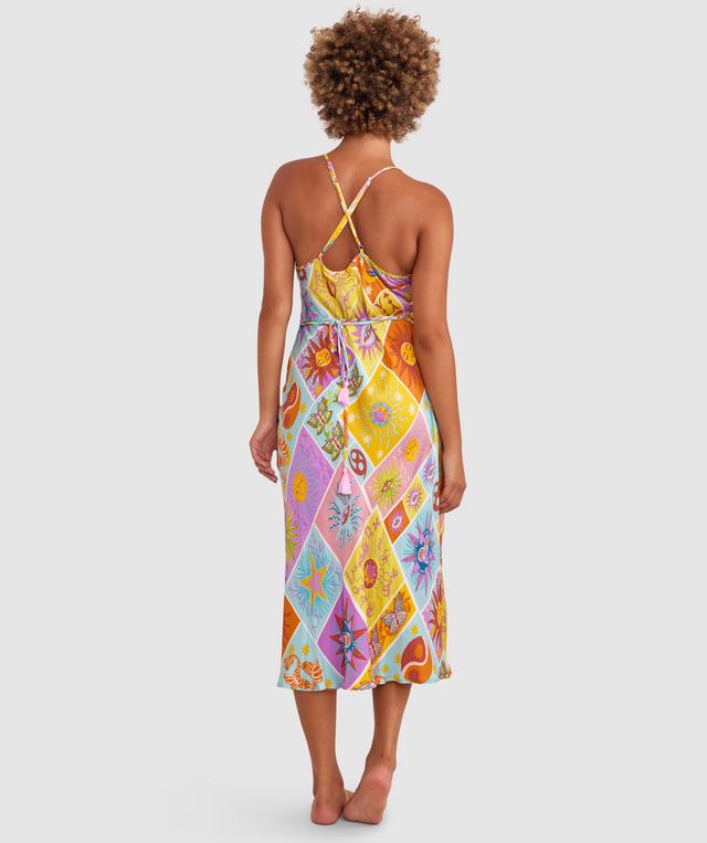 Luna Long Slip - Print