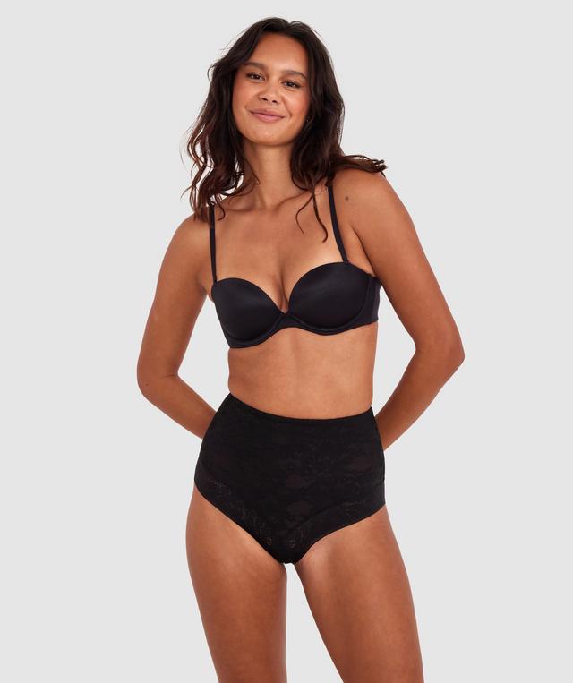 Luxe Solutions Control High Waisted Brief - Black