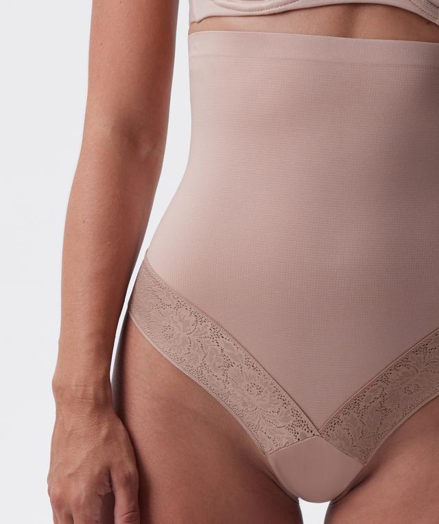 Luxe Solutions Control High Waisted G-String - Nude 3