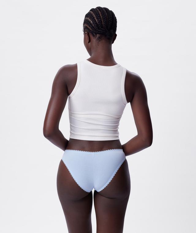 Lyra Brazilian Knicker - Light Blue