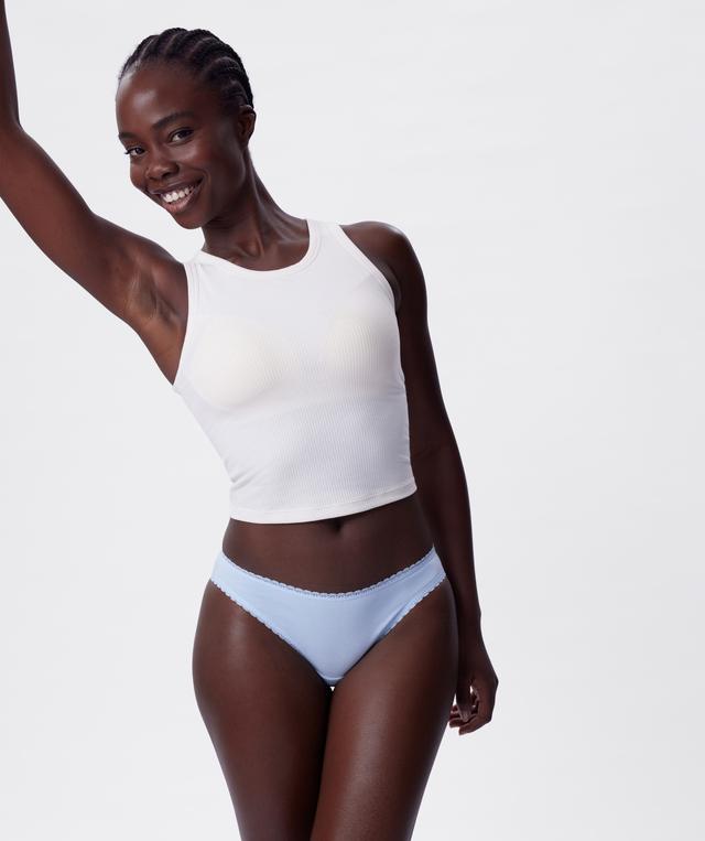 Lyra Brazilian Knicker - Light Blue