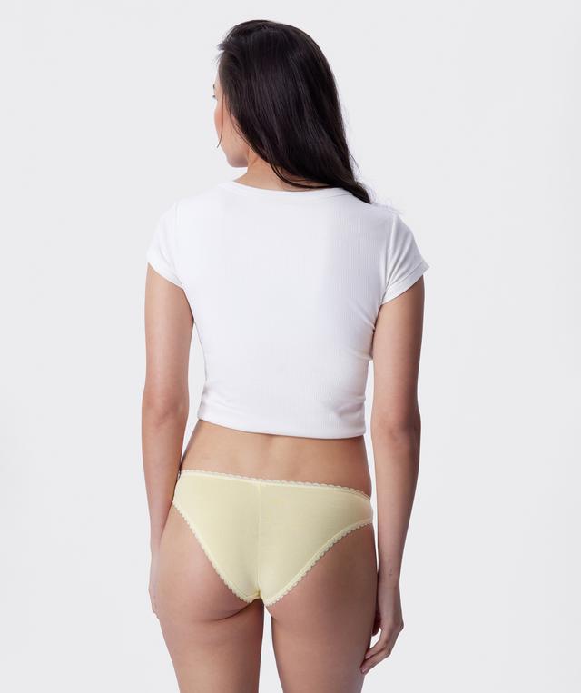 Lyra Brazilian Knicker - Light Yellow