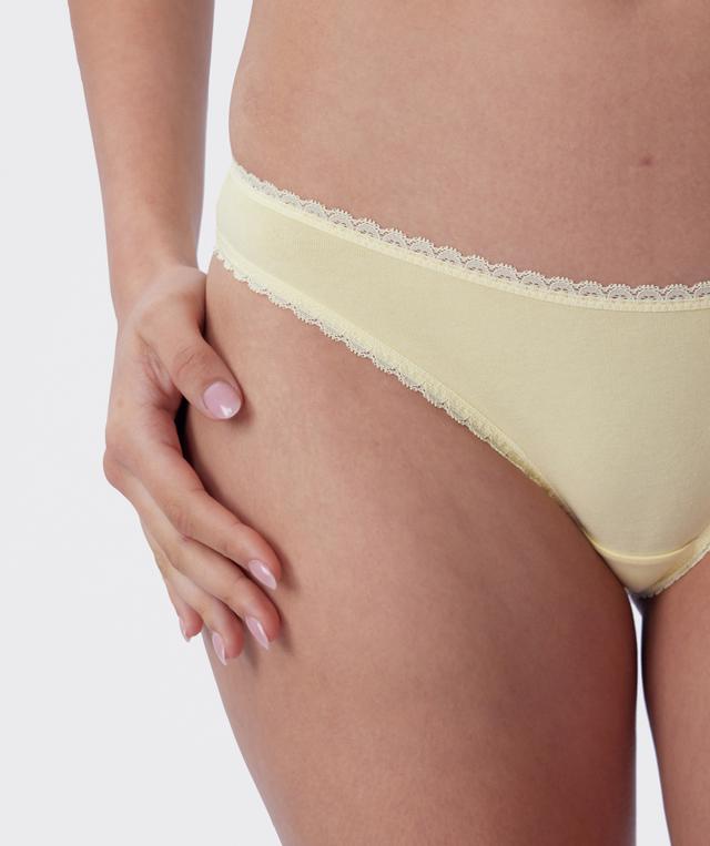 Lyra Brazilian Knicker - Light Yellow