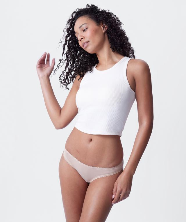Lyra Brazilian Knicker - Nude 1