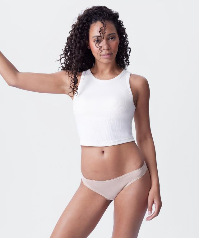 Lyra Brazilian Knicker - Nude 1