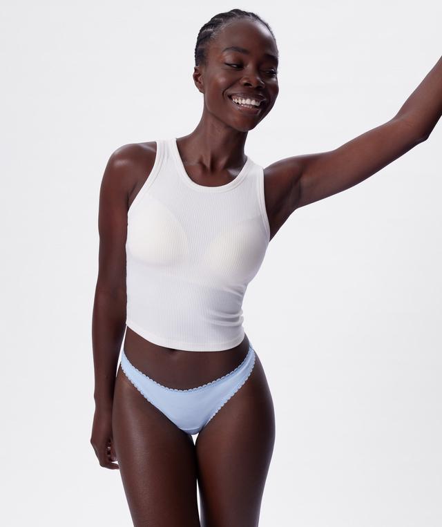Lyra G String - Light Blue