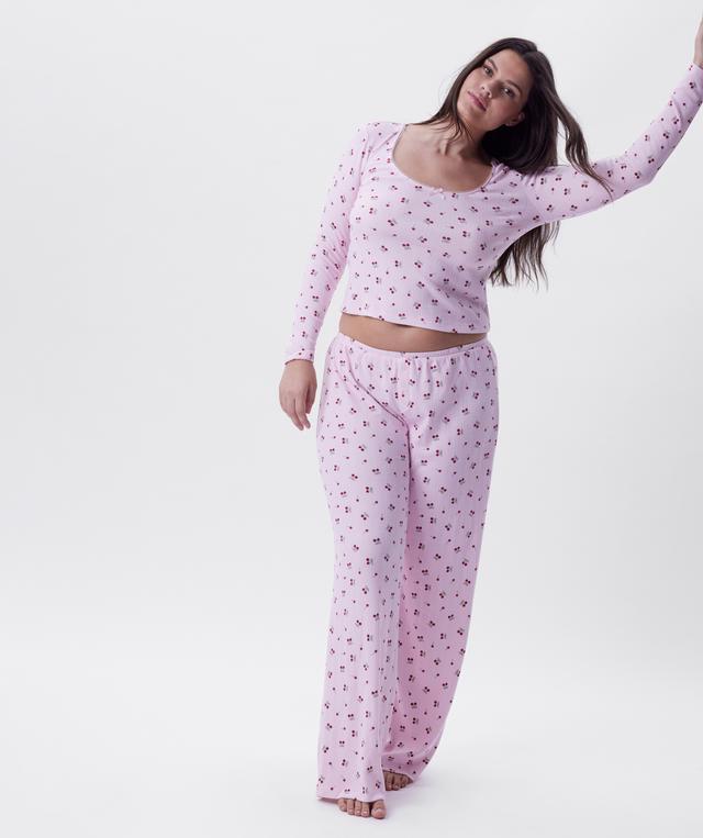 Ma Cherie Long Sleeve Top - Print