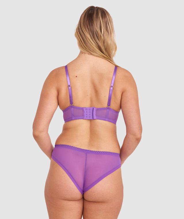 Mackenzie Push Up Bra - Purple