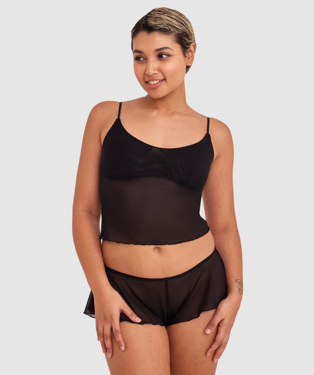 Made for Mesh Cami - Black