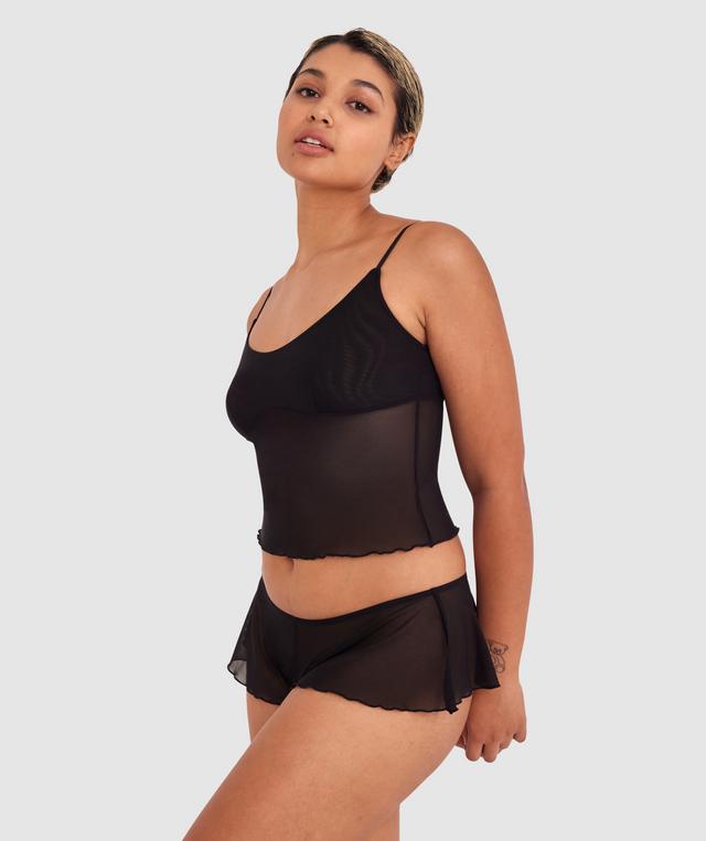 Made for Mesh Cami - Black