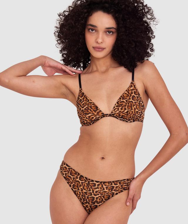 Made for Mesh Underwire Bra - Animal Print