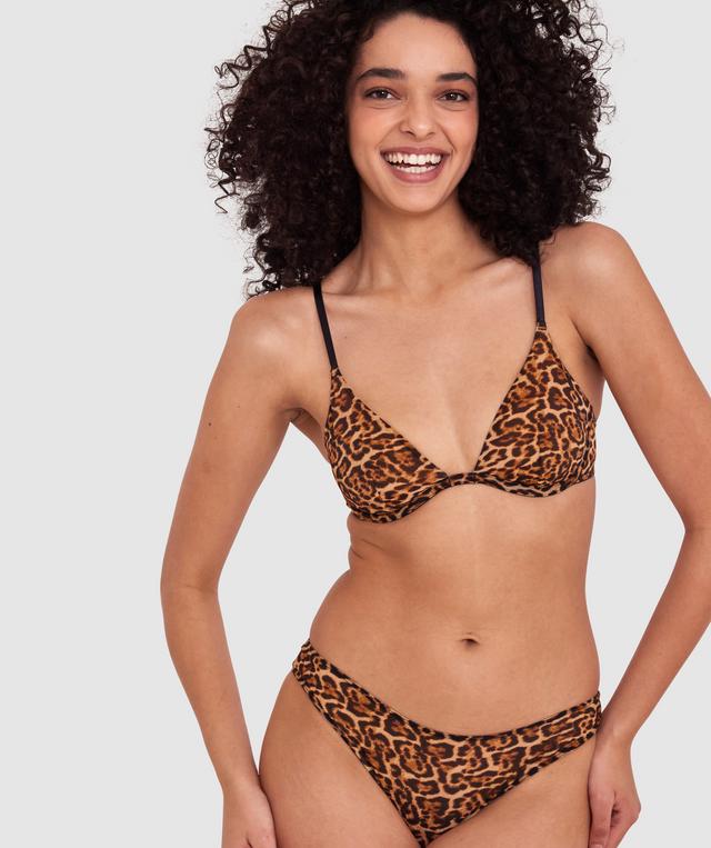 Made for Mesh Underwire Bra - Animal Print