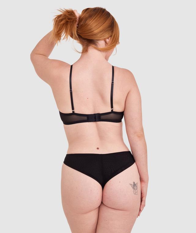 Made for Mesh Underwire Bra - Black