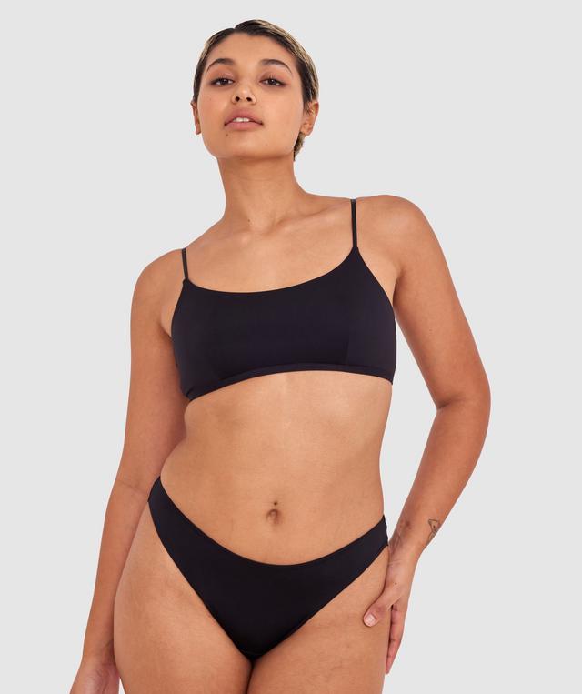 Made For Micro High Leg Brazilian Knicker - Black