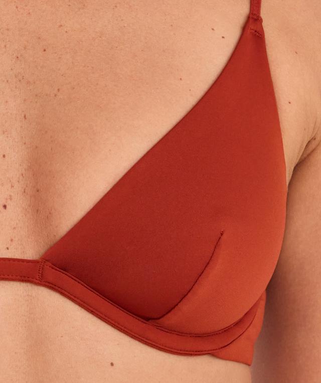 Made For Micro Underwire Bra - Rust