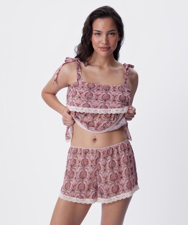Madeleine Short - Print Paisley