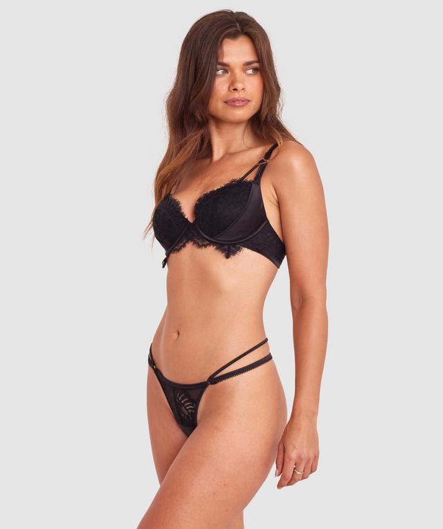 Madhvi String - Black