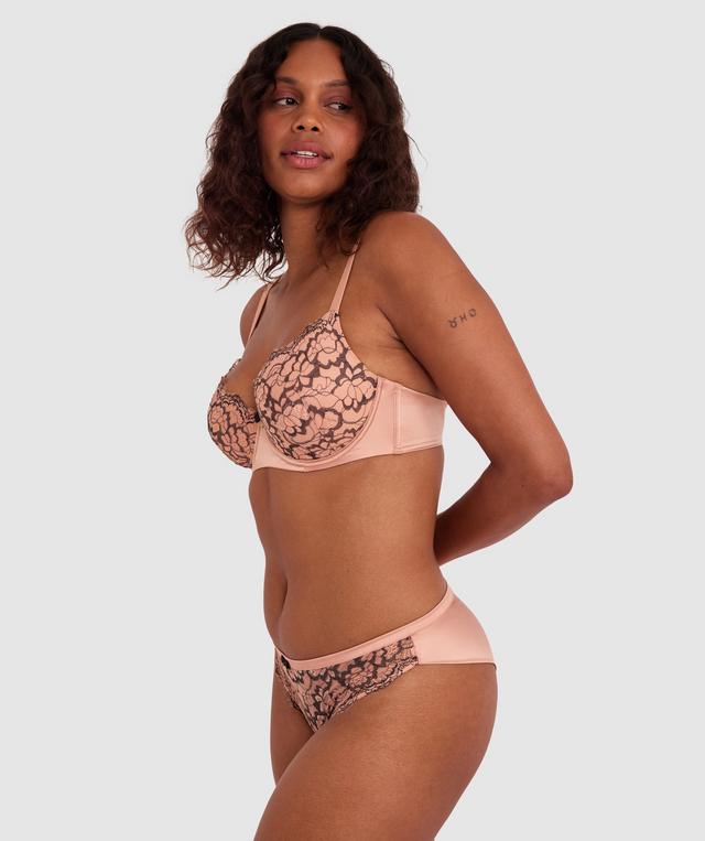 Madrid Full Cup Balconette Bra - Black