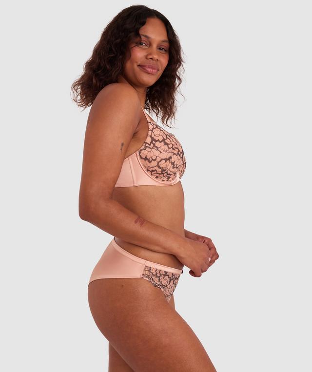 Madrid Full Cup Balconette Bra - Black