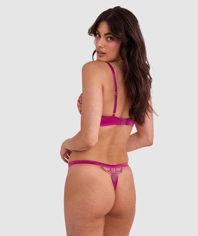 Madrid Push Up Bra - Rose