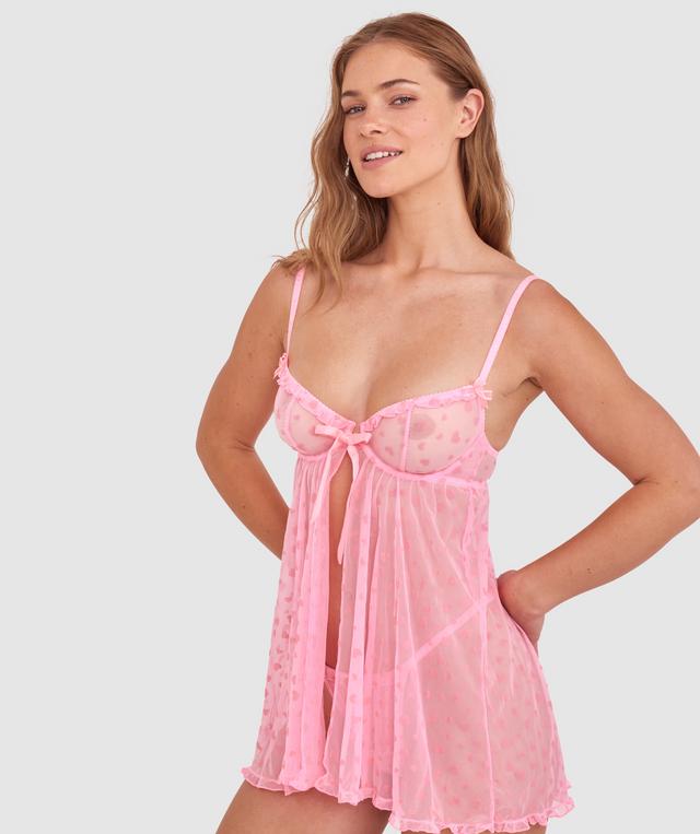Maisie Babydoll - Pink