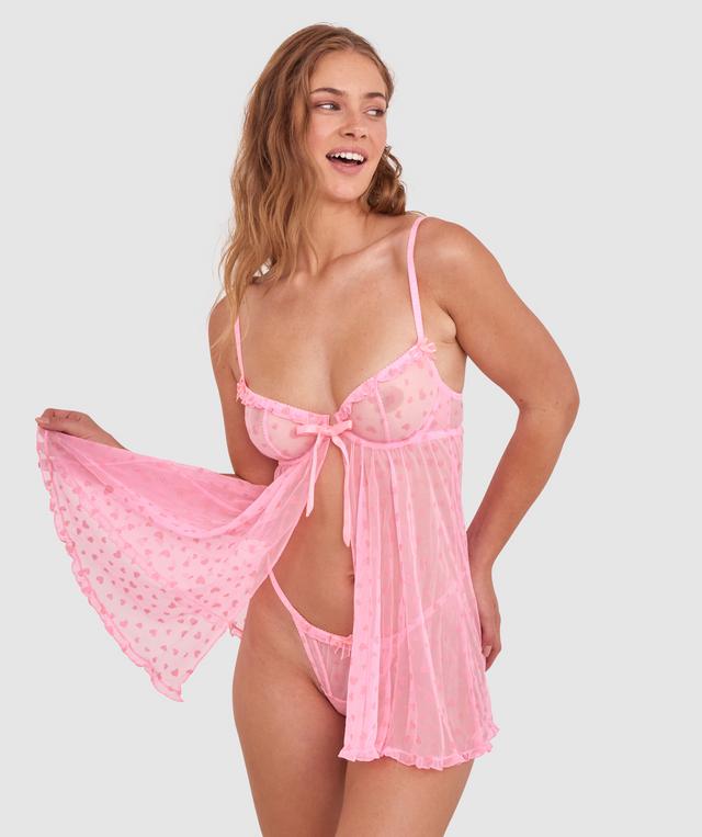 Maisie Babydoll - Pink