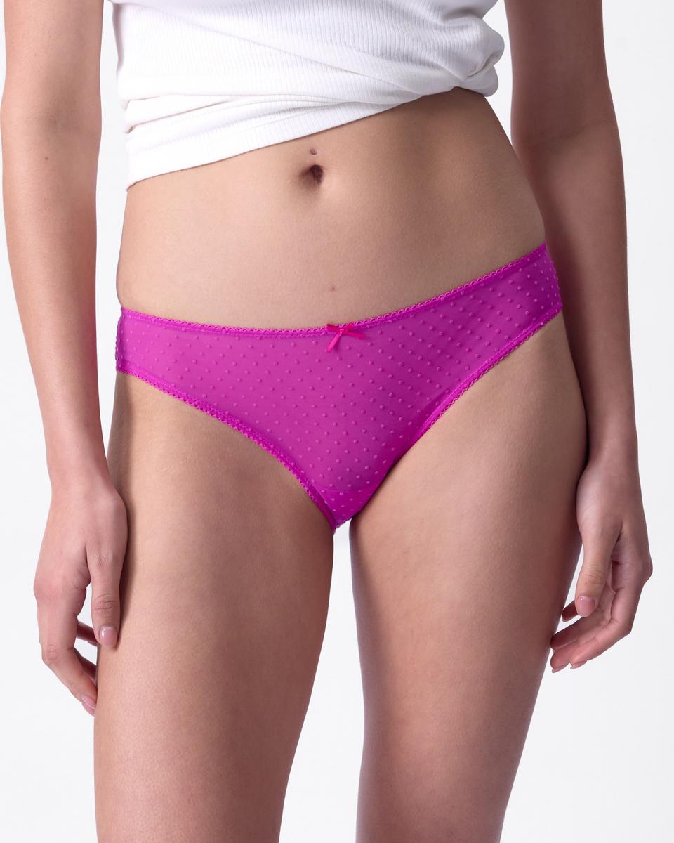 Malia Brazilian Knicker - Hot Pink
