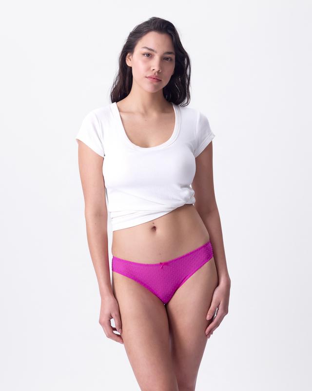 Malia Brazilian Knicker - Hot Pink
