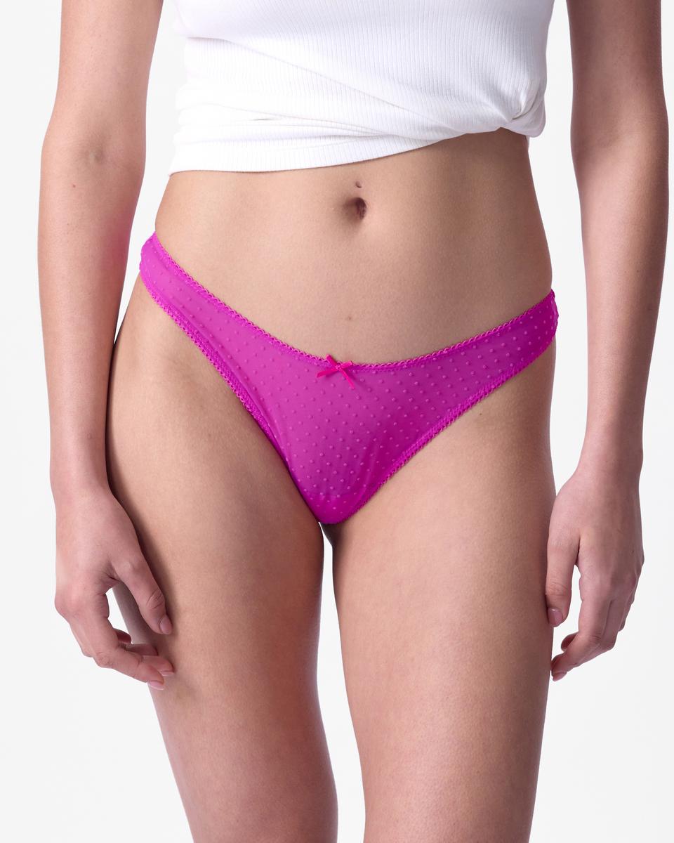 Malia G String - Hot Pink