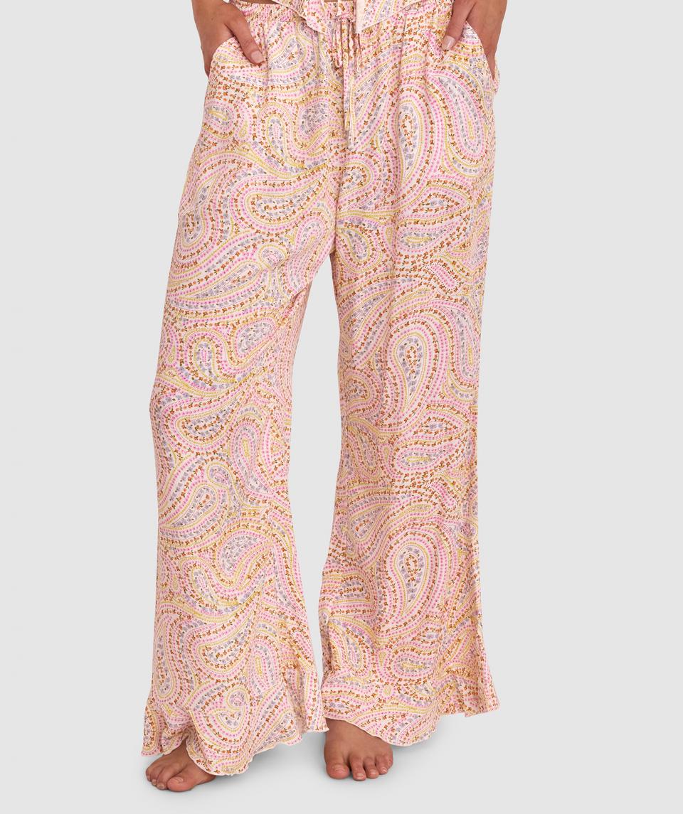 Manon Long Pant - Paisley Print