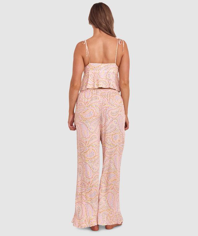 Manon Long Pant - Paisley Print