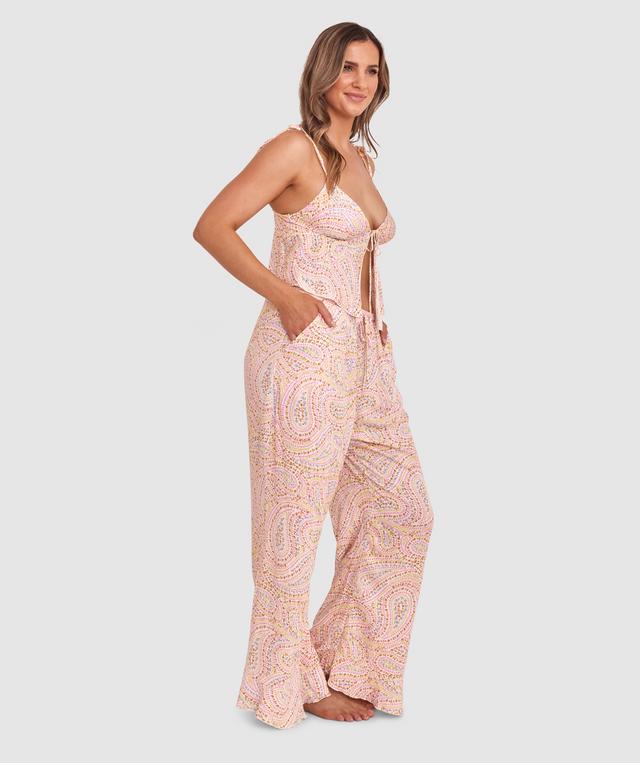 Manon Long Pant - Paisley Print