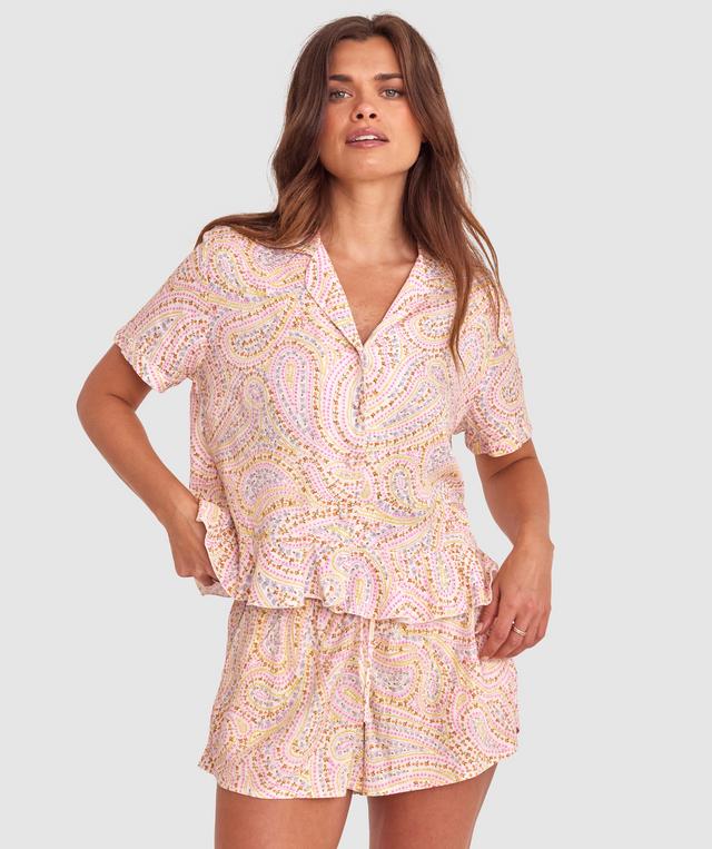 Manon Short Sleeve - Paisley Print