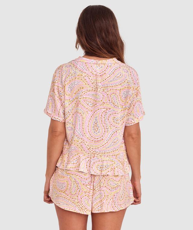 Manon Short Sleeve - Paisley Print