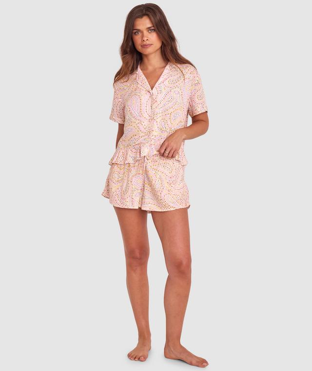 Manon Short Sleeve - Paisley Print