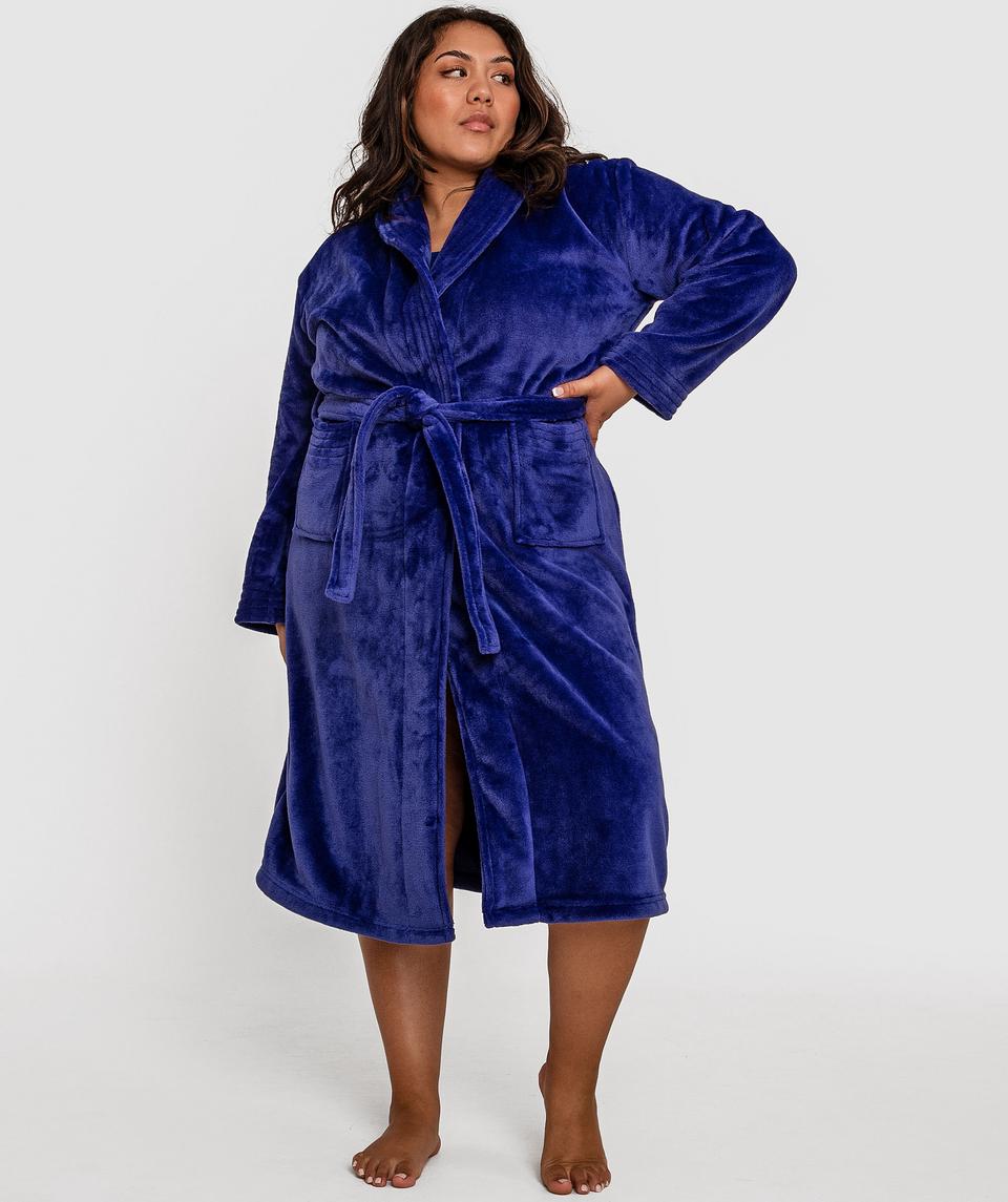 Maple Long Gown - Navy