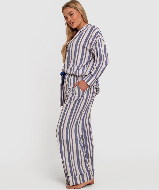 Maple Long Pant - Stripe Print