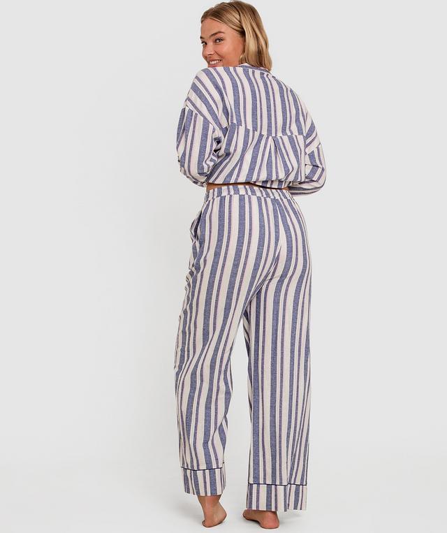 Maple Long Pant - Stripe Print