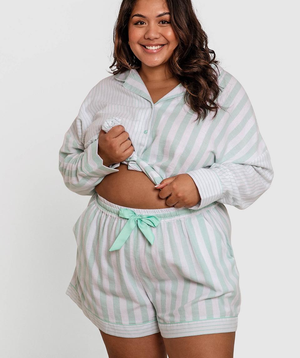 Maple Short - Print Stripe