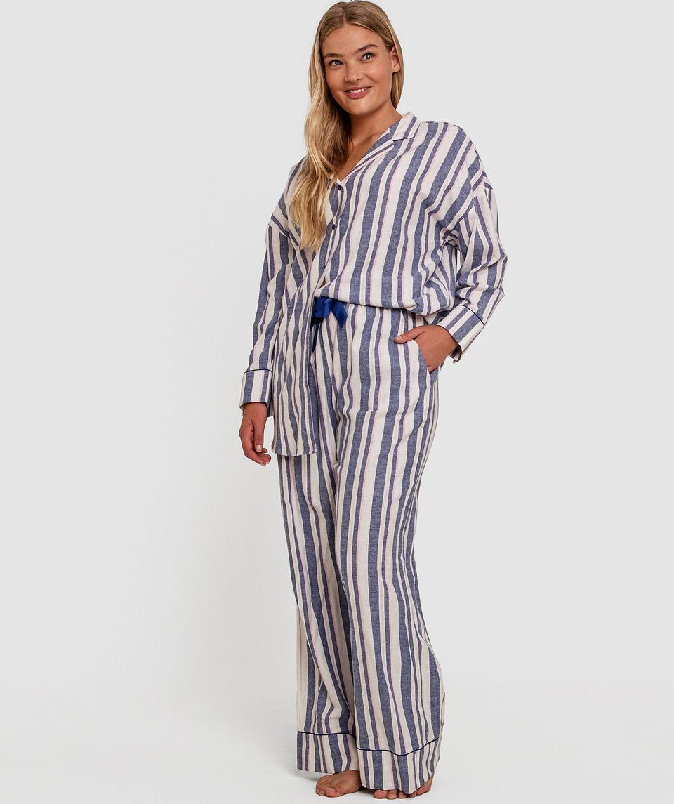 Maple Sleepshirt - Stripe Print