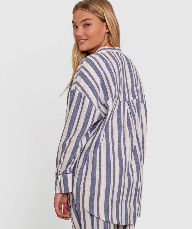 Maple Sleepshirt - Stripe Print