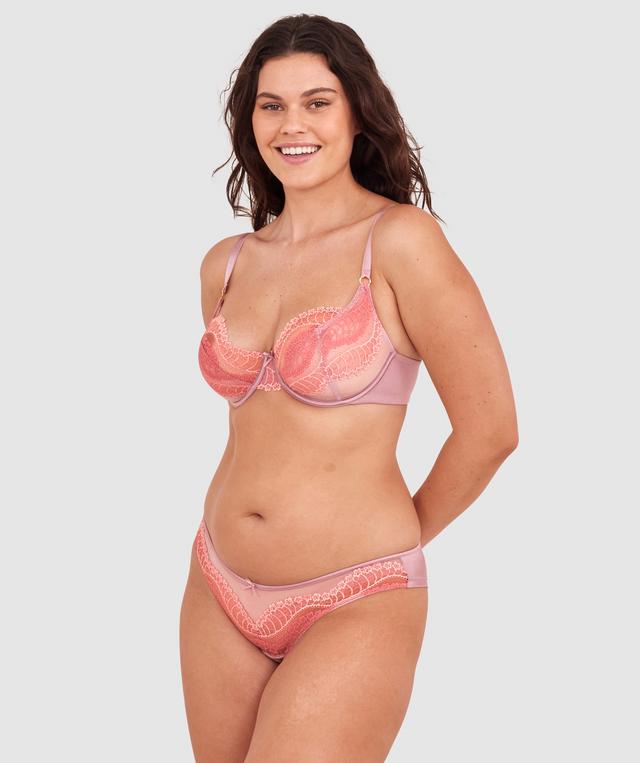 Marinel Unlined Bra - Rose