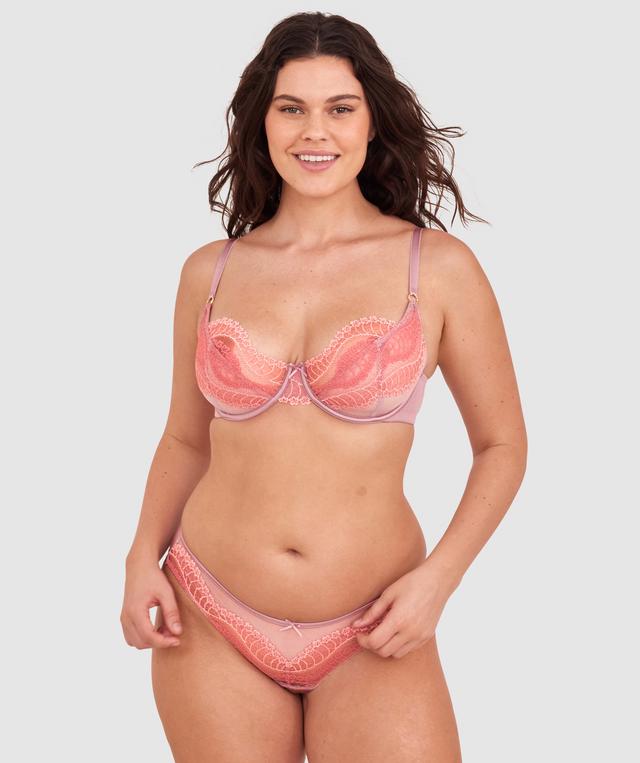 Marinel Unlined Bra - Rose