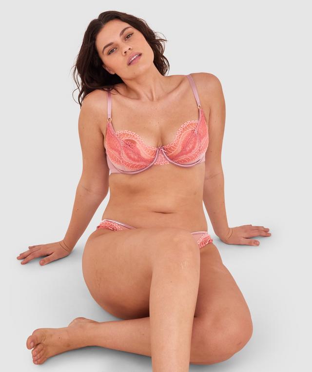 Marinel Unlined Bra - Rose
